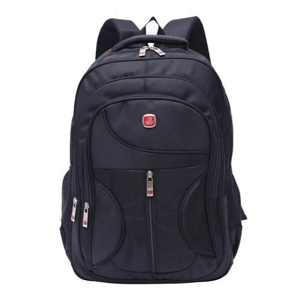 15,6\" Herrryggsäck i Nylon, Vattentät, Resa, Laptop, Axelväska