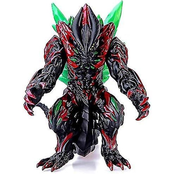 Godzilla Figur Kung Av Monster, 34,3 cm från huvud till svans, 20,3 cm hög, rörliga leder Action Movie Series Mjuk Vinyl, bärväska