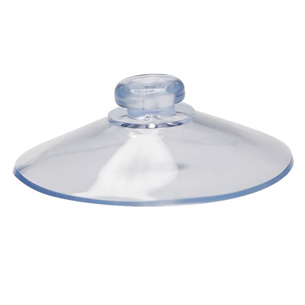 10-pack minisugkoppar för glasbord, släta ytor, transparenta