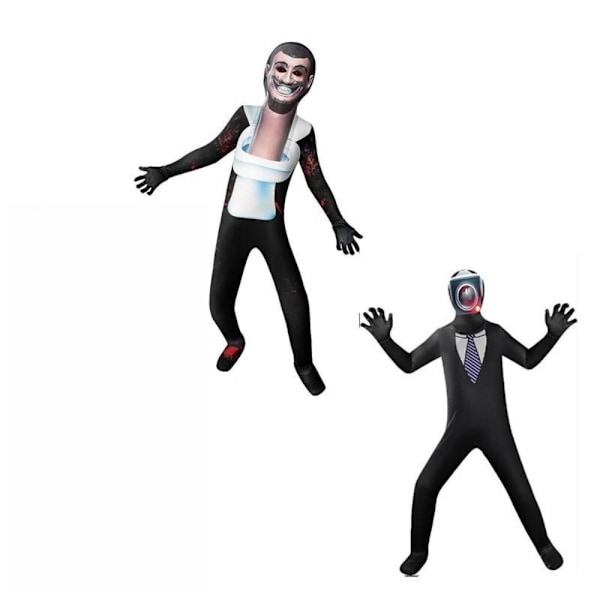Toilet Drenge Kostume Halloween Cosplay Bodysuits 150MONITOR MAN 150 Monitor man 150Monitor man