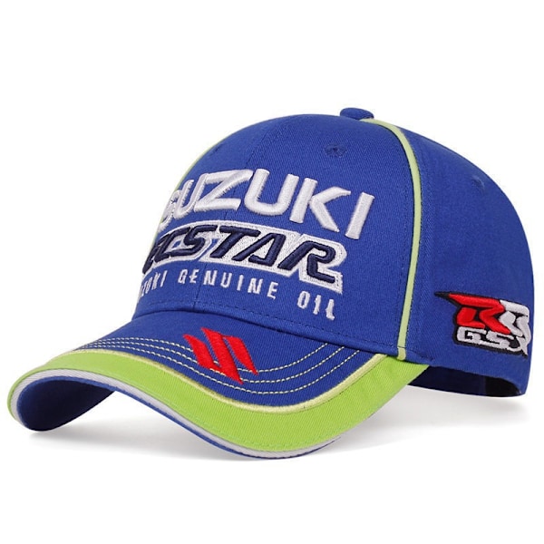 MONSTER ENERGY Monster Energy Broderet Førerkasket Sort Suzuki Blue