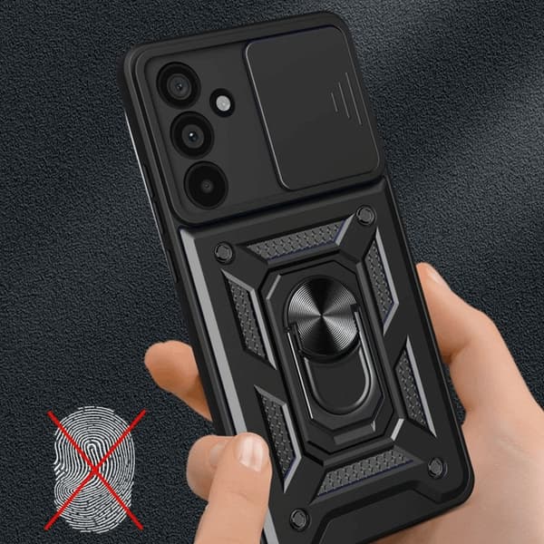2. Tech-Protect Camshield Pro Cover til Galaxy A56 5G - Sort 70