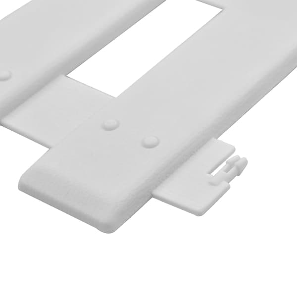 vidaXL Plenkanter 25 stk hvit 10 m PP Vit white