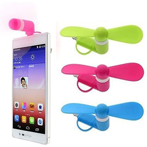 Tuulettimet iPhonelle, Android-tuuletin, Mini USB -tuuletin, Kannettava säädettävä pyörivä tuuletin, Sopii iPhonelle ja Androidille
