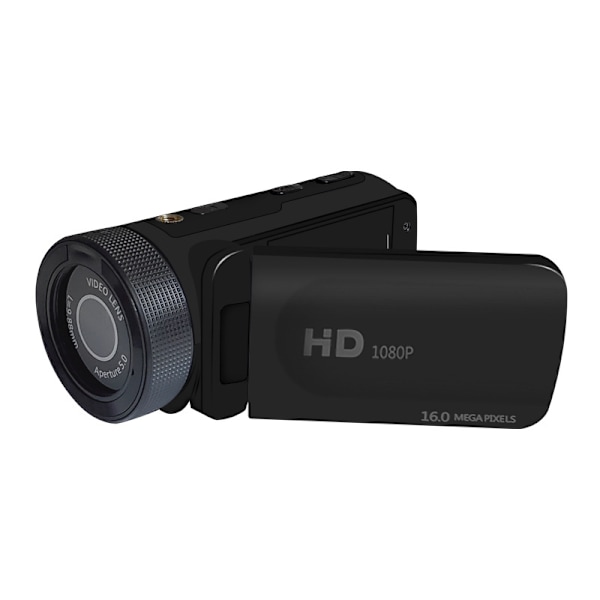 Kamera med mikrofon Videosky FHD 1080p 16MP Vloggning Youtube-kamera 16x digital zoom