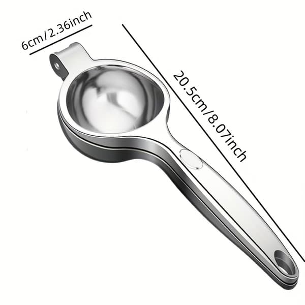 Kompakt manuel citruspresser til appelsiner og citroner 1pc