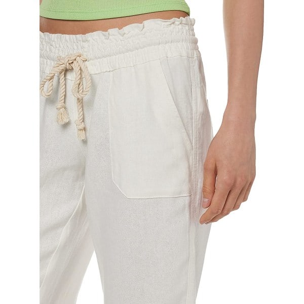 Oceanside byxor dam - vit vit white XL