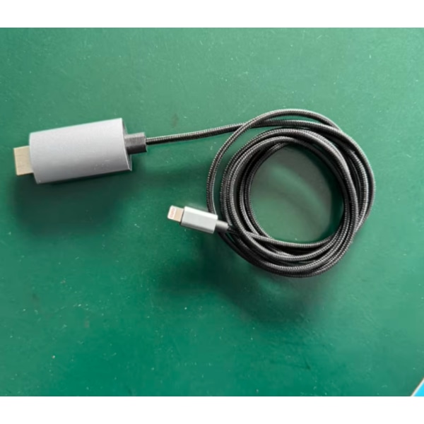 Lightning til HDMI-adapterkabel til iPhone til TV, 1080P HD[ZHE]