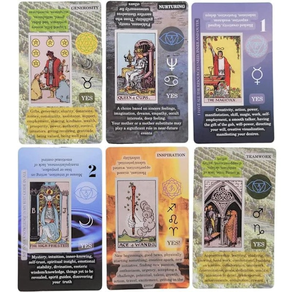 Tarot-pakkaus aloittelijoille Vintage-setti B