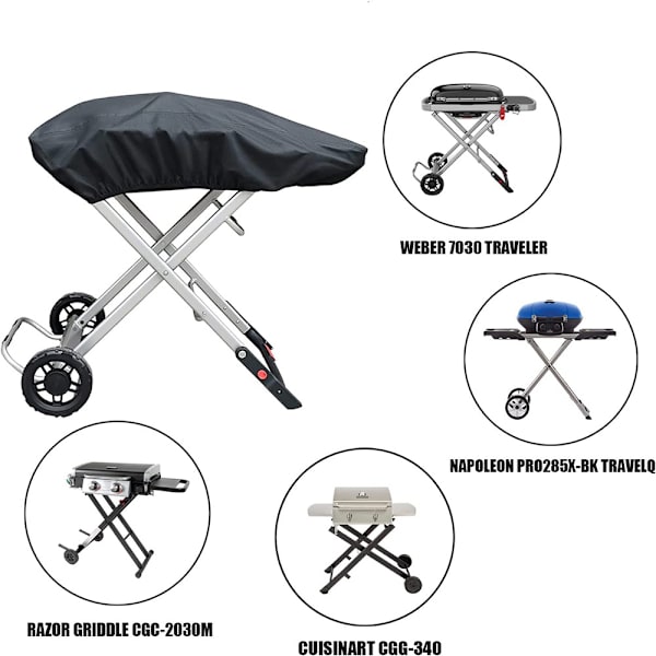 Trekk for Weber Traveler bærbar gassgrill 90 (100*47*25 cm)