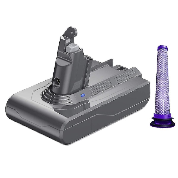21.6v V6 DC62 Akun Adapteri + Esisuodatin Kompatibiliteetti V6 SV04 SV03 DC58 DC59 DC61 DC74 Animal DC72 Sarjan Pölynimurille