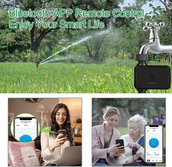 Wifi Bluetooth Automatisk Vattning, Vattentimer Med Gateway, Bevattning...