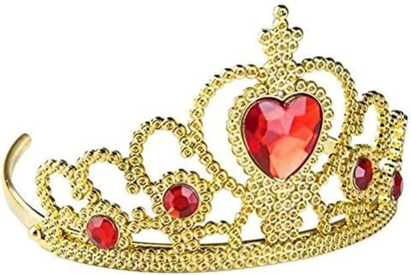 Prinsesse Elsa Kostume Tilbehørssæt til Børn, Inkluderer Fletning, Tiara, Handsker og Tryllestav 6pcs - yellow