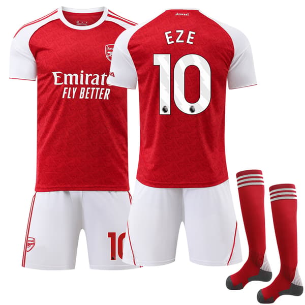 Arsenal 2025-26 Hemmaställ för barn med strumpor - Eze 10[ZHE] 24 No.10 Eze