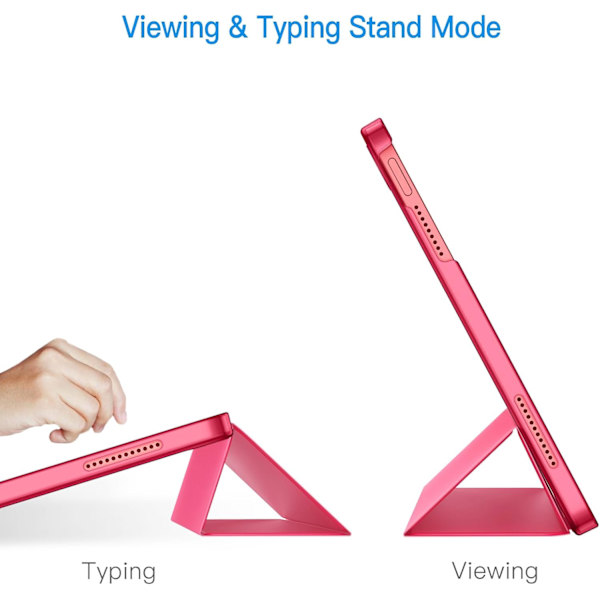 Slim Stand Hard Back Case för iPad A16 11:e/10:e generationen med Auto Wake/Sleep[ZHE]