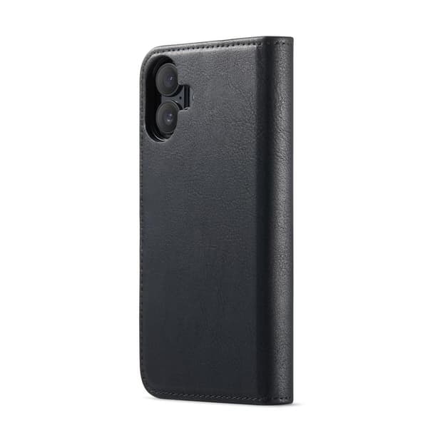 iPhone 17 Leather Case with Crazy Horse Texture and Detachable Magnet