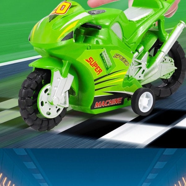 Træk Tilbage Legetøjsmotorcykel Model 4 Pakke [ZHE]