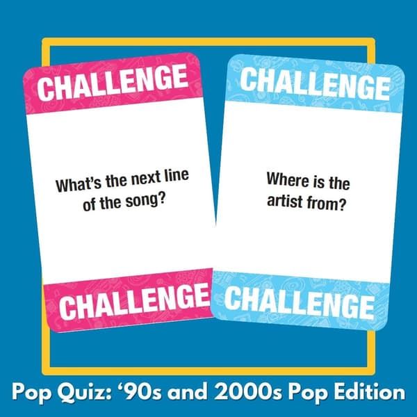 90'er og 2000'er Popmusik Tekster Trivia Kortspil til Fester[ZHE]