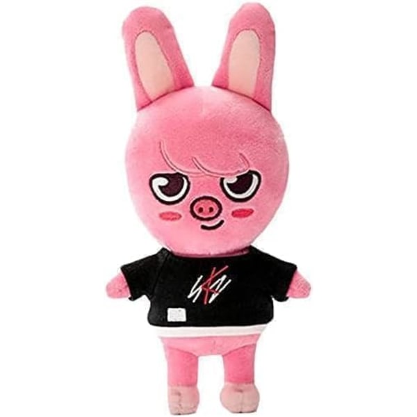 20cm Kpop Stray Kids Skzoo Tegneserie Plysdukke Ny Stil SKZ Design til Fans (Dwaekki) Pig Rabbit