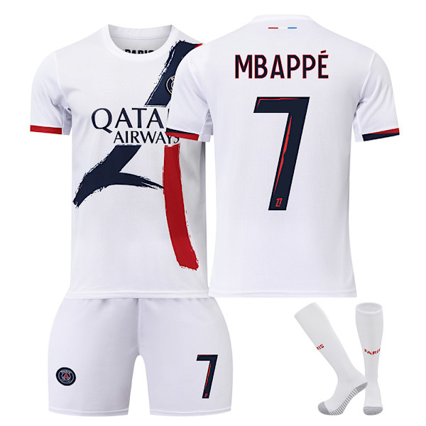 Mbappe Pariisi Jalkapallopaita Lasten Koko 24-25[ZHE] XS