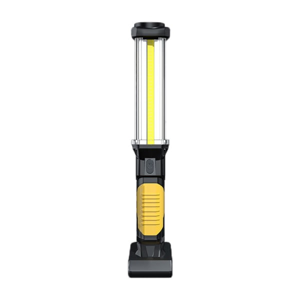 Lampe de travail COB portable à LED med bas magnétique och crochet de service 1 st [Class d'énergie A+].