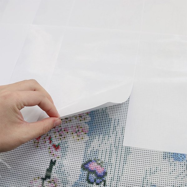 5/10/20/50 stk Non-Stick dobbeltsidig release-beskyttelse DIY Diamantmaleri Tilbehør Udskiftning - WELLNGS
