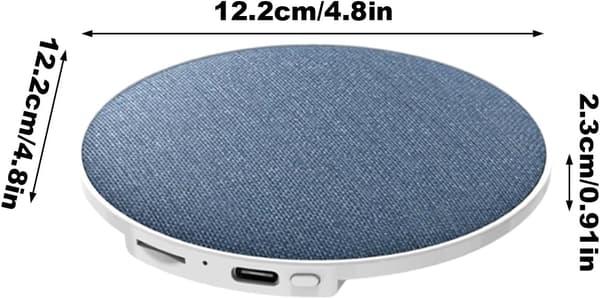 Bærbar puthøyttaler med Bluetooth for søvn og avslapning