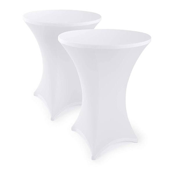 2-pack stretchöverdrag för ståbord - Eleganta ståbordsöverdrag