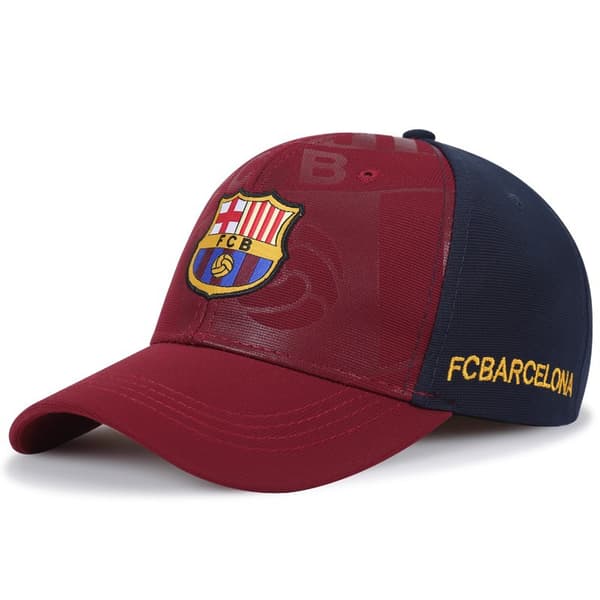 FC Barcelona broderad baseballkeps red
