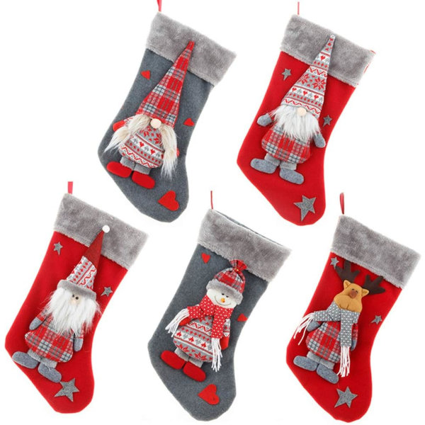 Julestrømper, 48 cm store personlige strømper