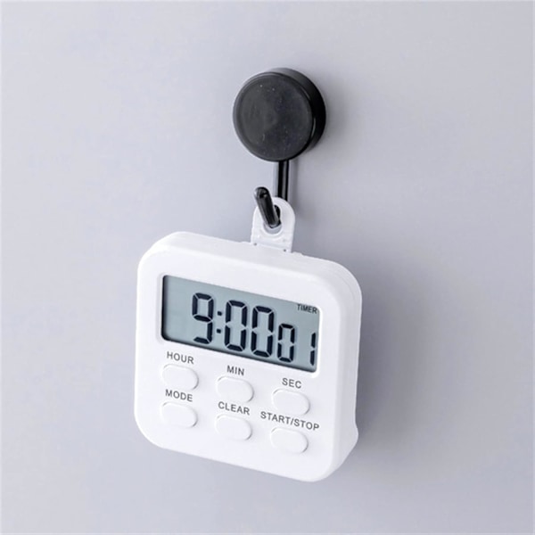 Magnetisk Digital Køkken Timer Høj Alarm Tælling Op/Ned Ur med Foldbart Stativ Tidsstyringsværktøj