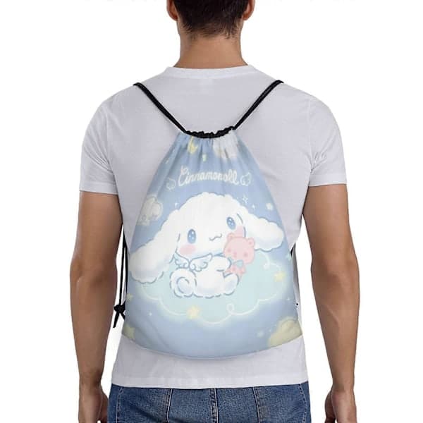 Cinnamoroll (7) Dragskoväska Studentficka Pojke Flicka Ryggsäck Förvaring-ML2207 M