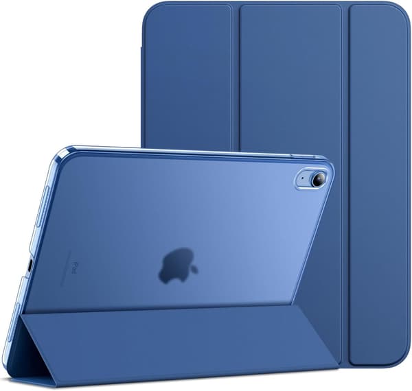 Slim Stand Case för iPad 11:e/10:e generationen (2025/2022) med Auto Wake/Sleep - Marinblå[ZHE]