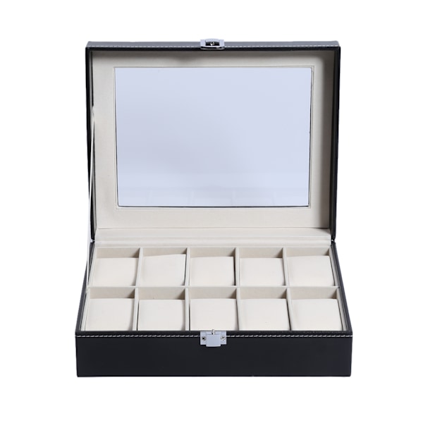 Luksuriøs Klokkeboks / Klokkeboks / Urbox / Urbokser for 10 klokker black