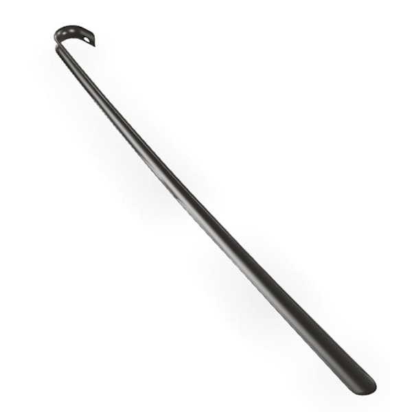 Skohorn i Metall - Extra Långt - 80cm Svart[ch] Black 1-Pack