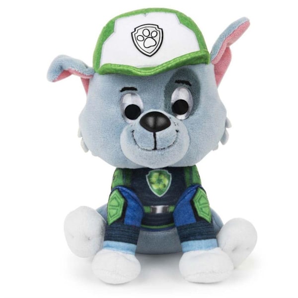 Paw Patrol -elokuvan Gund Pehmolelu Rocky 15cm monivärinen