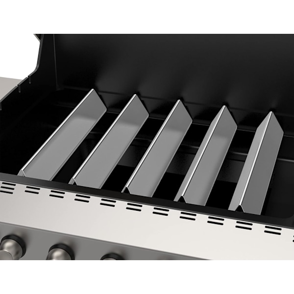 Fire Only Flavorizer-staver i rustfritt stål for Weber Spirit 300-serien gassgriller...