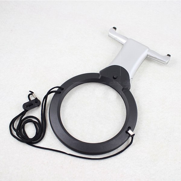 Kaula- ja pöytämagnifioija 6x suurennuslasi, handsfree-varsilamppu LED-lasilla...