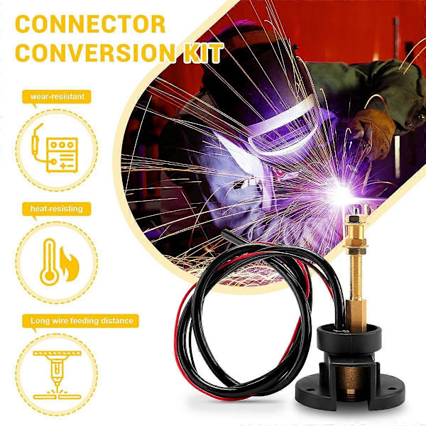 Centralt Tilslutningssæt MIG/ Svejsning Euro Connector Adapter
