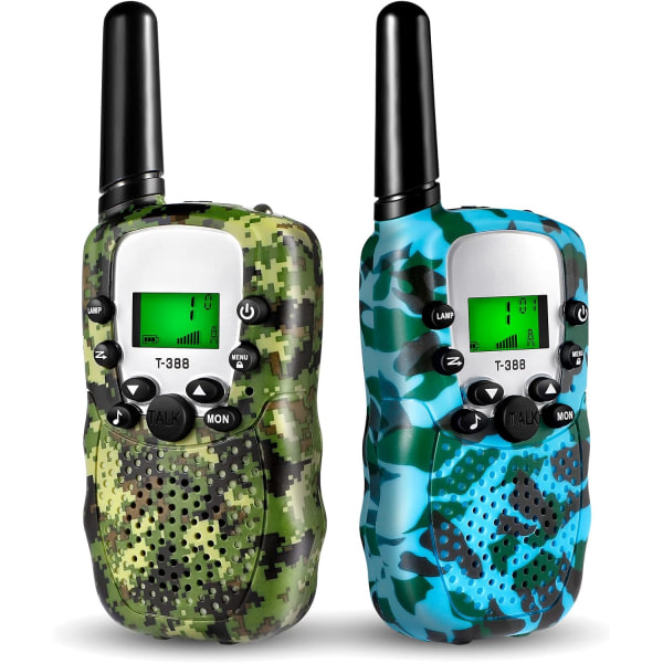 Walkie Talkie for barn, leker for 3-12 år gamle gutter og jenter