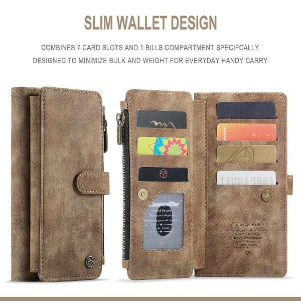 Magnetiskt Flip Plånboksfodral Kompatibelt med Samsung Galaxy S21 5G[ZHE]