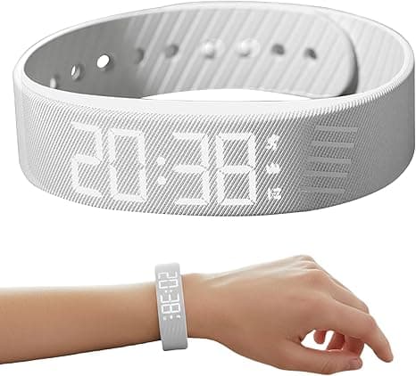 Vibrerende alarmbånd for dyp søvn - Stille armbåndsalarm[ZHE] white size