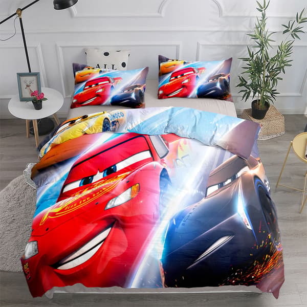 Tecknad Bil Digitaltryck Påslakan[ZHE] 135*200