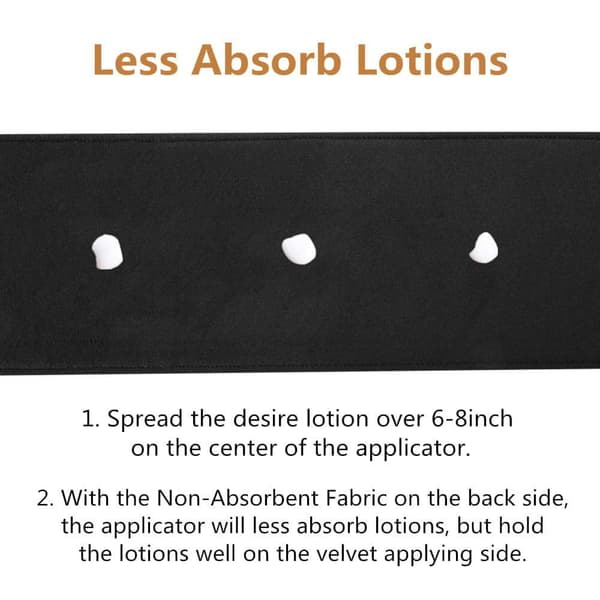 Back Lotion Applicator, Self-Tanning Lotion Applicator for Double-Sided Use, Back Buddy Lotion Applicator for Applying Lotion