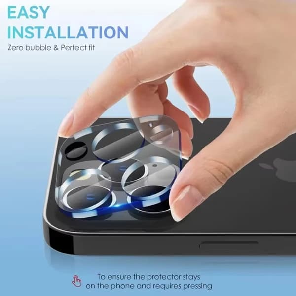 Kameralinsskyddsglas 4-pack kompatibelt med iPhone 11-16 Pro Max Plus[ZHE] 4Pcs Lens Glass For iPhone 14Pro Max