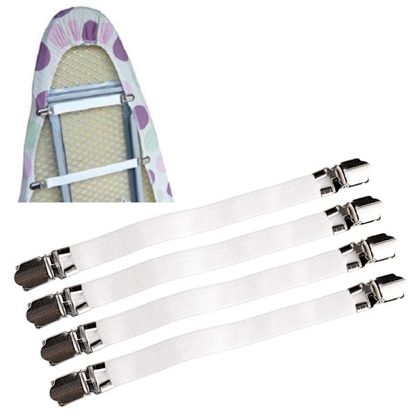4 st Användbara Mångsidiga Lakanfästen Madrass Elastisk Hållare Clip Grippers T...