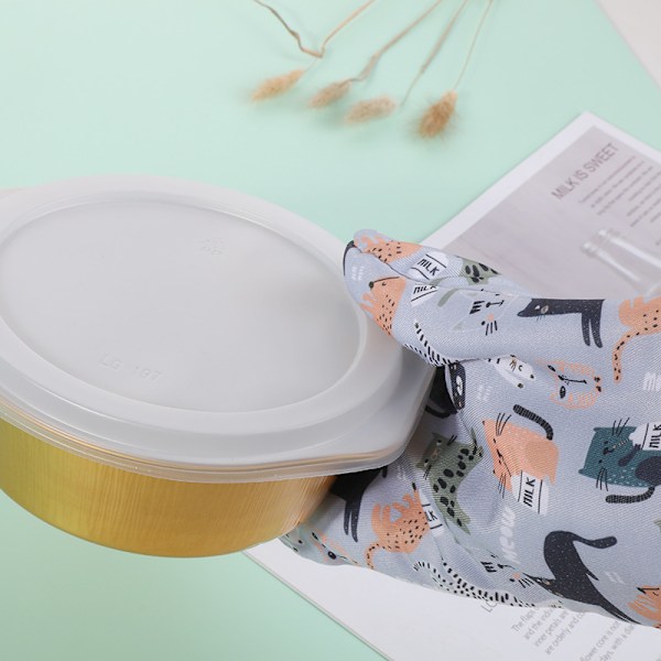 Lämmönkestävät patakinnaslaput kissa 2 paria