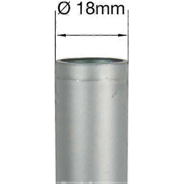 16-pak møbelglidere til borde og stole, 18 mm sort 18 mm Black
