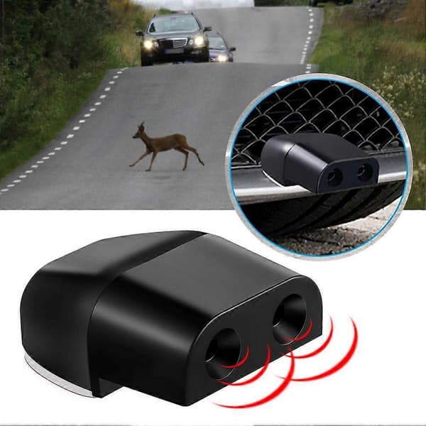 PCS Car Elk Whistles Animal Warning Automatic Warning Whistles System Alarm Double Construction Elk Whistle Device For C