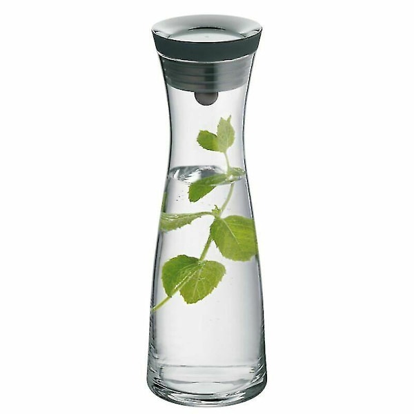 Vandkaraffel 1,8L Borosilikatglasflaske Basic Vippelåg Lukning